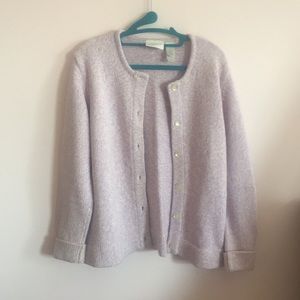 Lavender cardigan